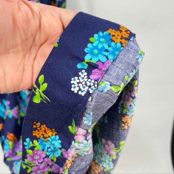 Vintage Melodie Frocks co.  Halter Floral Maxi Dress - Picture 6 of 6